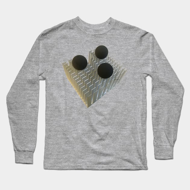 Cooling Balls Long Sleeve T-Shirt by SoundDFX